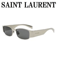 サンローラン SAINT LAURENT SL738 001 サングラス ノーズパット UVカット 紫外線カット メンズ レディース グレー シルバー