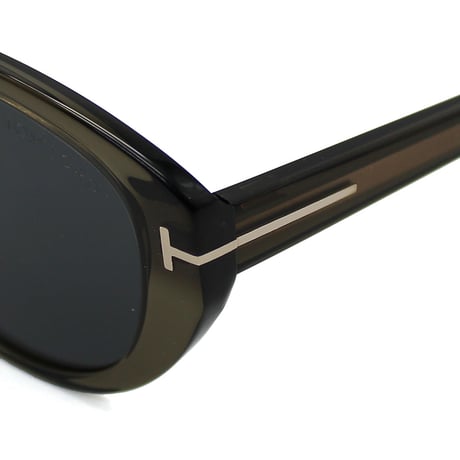 トムフォード TOM FORD TF1246K 57A 54 サングラス アジアンフィット メガネ 眼鏡 UVカット 紫外線カット メンズ レディース グレー クリアグレー