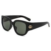 グッチ GUCCI GG1599SA 001 サングラス アジアンフィット 眼鏡 UVカット 紫外線カット メンズ レディース グレー ブラック