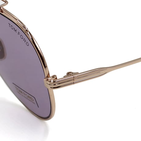 トムフォード TOM FORD TF0818 28Z 60 サングラス ノーズパット メガネ 眼鏡 UVカット 紫外線カット メンズ レディース パープル ローズゴールド