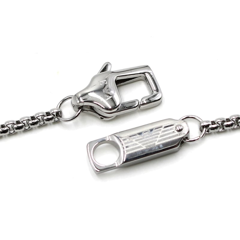 ⭐️新品未使用⭐️エンポリオアルマーニ　ネックレス　ドッグタグ　シルバー EMPORIO ARMANI ネックレス 「エンポリオ アルマーニ