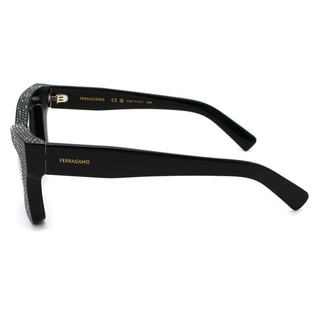 サルヴァトーレ フェラガモ Salvatore Ferragamo SF2045SR 001 サングラス グローバルフィット メガネ 眼鏡 UVカット 紫外線カット レディース グレー ブラック