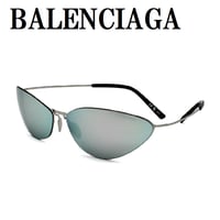 バレンシアガ BALENCIAGA BB0350S 004 サングラス ノーズパット UVカット 紫外線カット メンズ レディース ミラー シルバー