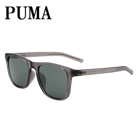 プーマ PUMA PU0502SA 004 サングラス アジアンフィット メガネ 眼鏡 UVカット 紫外線カット メンズ レディース グレー クリア