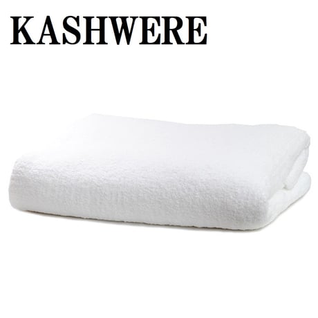 カシウェア ブランケット キングサイズ ひくく クリーム 
