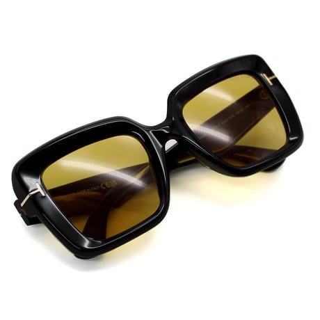 トムフォード TOM FORD TF1157F 01E 52 サングラス アジアンフィット メガネ 眼鏡 UVカット 紫外線カット メンズ レディース イエロー ブラック