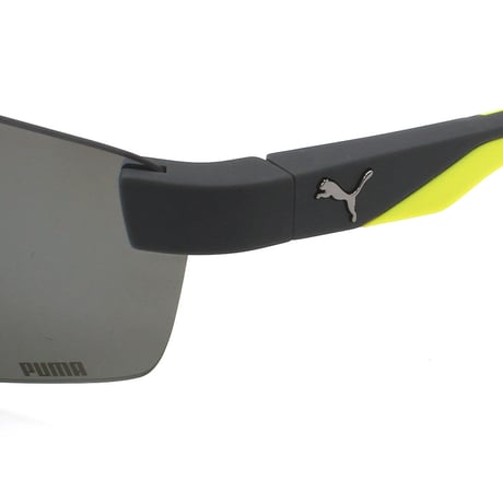 プーマ PUMA PU0481S 005 サングラス メガネ 眼鏡 UVカット 紫外線カット メンズ レディース ミラー シルバー グレー