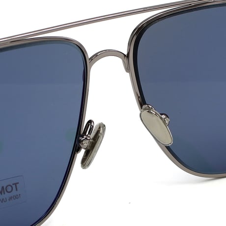 トムフォード TOM FORD TF0815 14V 58 サングラス ノーズパット メガネ 眼鏡 UVカット 紫外線カット メンズ レディース ブルー シルバー