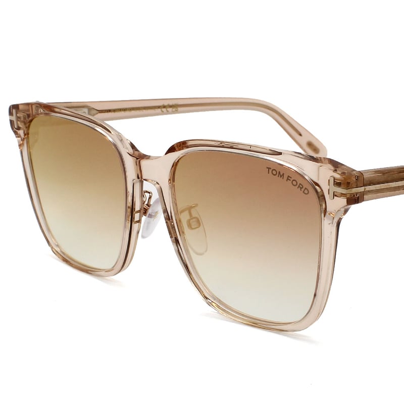 トムフォード TF0891K 45G 55 サングラス ライトブラウン クリア トムフォード TOM FORD TF0891K 45G 55 サングラス アジアンフィット メ