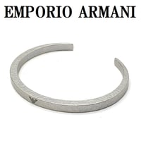 エンポリオ アルマーニ EMPORIO ARMANI EGS3039040 ブレスレット バングル アクセサリー おしゃれ メンズ シルバー
