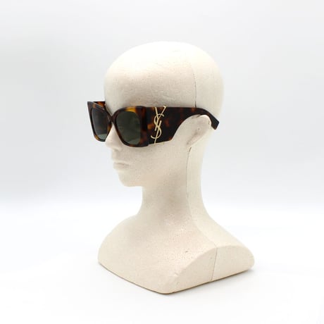 サンローラン SAINT LAURENT SLM119F BLAZE 002 サングラス ノーズパット UVカット 紫外線カット メンズ レディース グリーン ハバナ