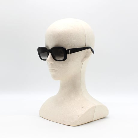 サンローラン SAINT LAURENT SLM130F 002 サングラス アジアンフィット UVカット 紫外線カット メンズ レディース グレー ブラック