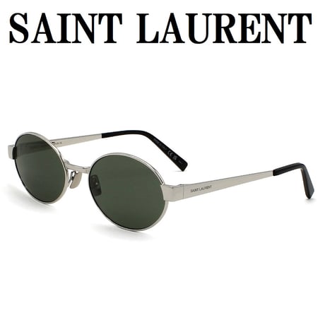 サンローラン SAINT LAUREN SL692 002 サングラス ノーズパット UVカット 紫外線カット メンズ レディース グレー シルバー