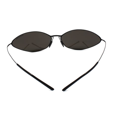 バレンシアガ BALENCIAGA BB0350S 001 サングラス ノーズパット UVカット 紫外線カット メンズ レディース グレー ブラック