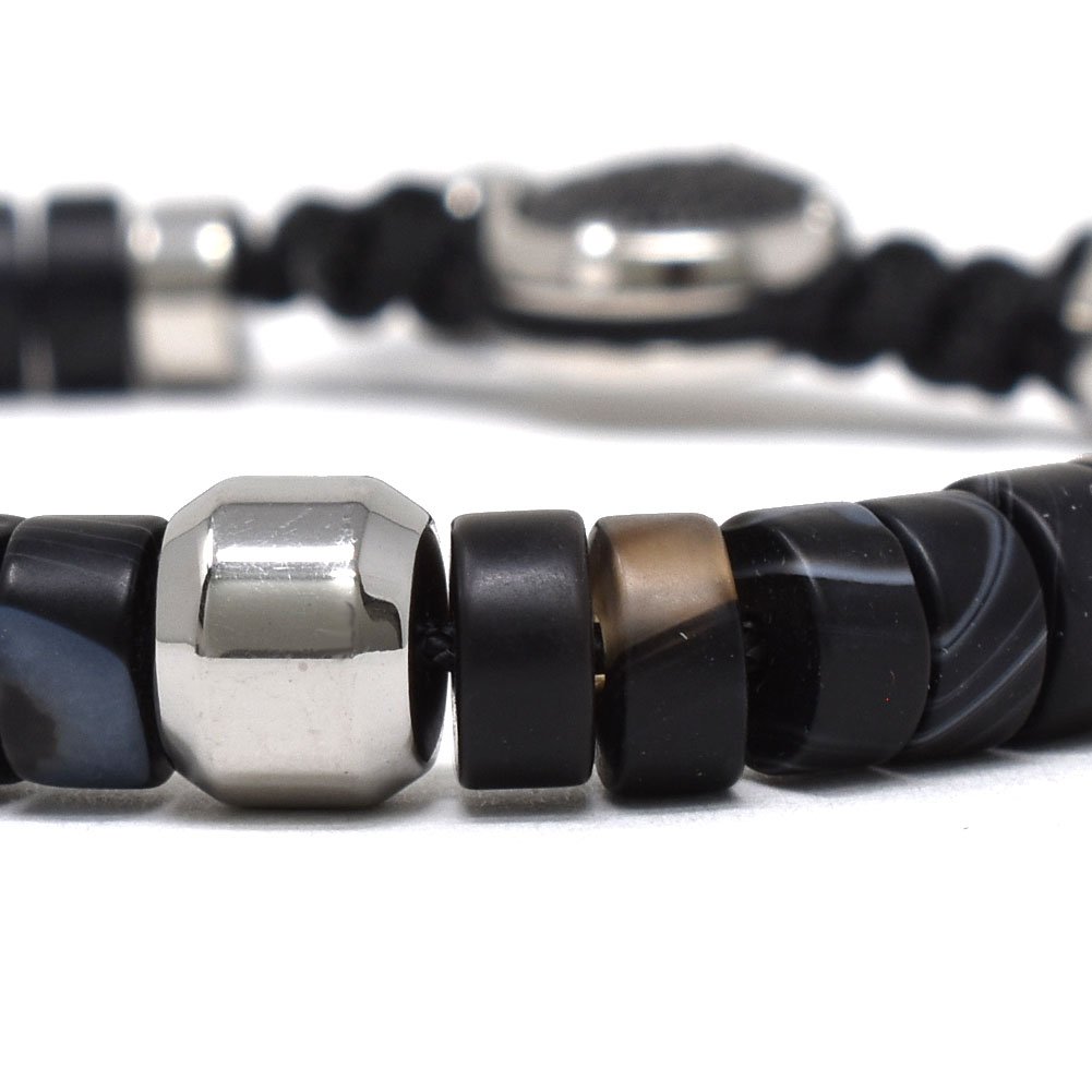 新品　DIESEL ディーゼル BLACK LINE AGATE ブレスレット ディーゼル DIESEL DX1121040 ブレスレット アクセサリー ブレス