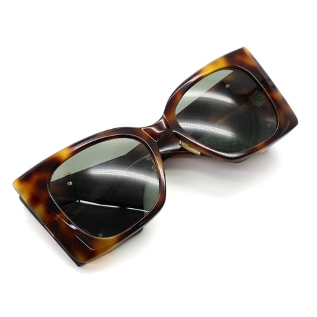 サンローラン SAINT LAURENT SLM119F BLAZE 002 サングラス ノーズパット UVカット 紫外線カット メンズ レディース グリーン ハバナ