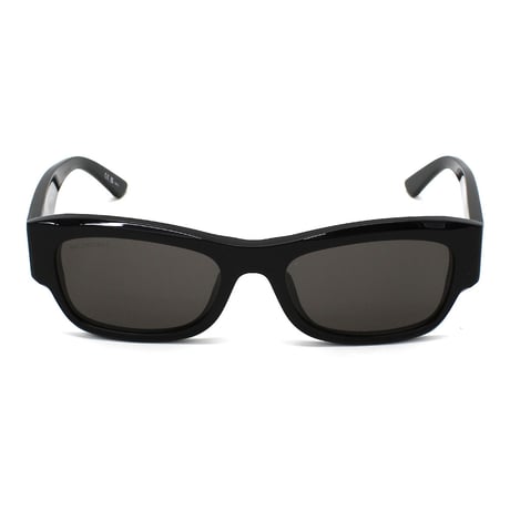 バレンシアガ BALENCIAGA BB0390SK 001 サングラス アジアンフィット UVカット 紫外線カット メンズ レディース グレー ブラック