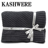 カシウエア KASHWERE THCH-TEX03-024-5270 ブランケット スロー タオルケット 毛布 ひざ掛け テクスチャー スレート