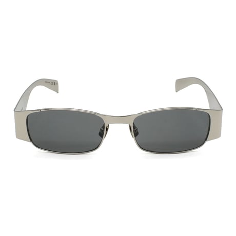 サンローラン SAINT LAURENT SL738 001 サングラス ノーズパット UVカット 紫外線カット メンズ レディース グレー シルバー