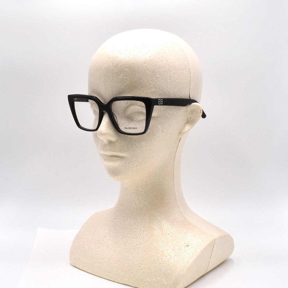 バレンシアガ BALENCIAGA BB0130O 001 メガネ 眼鏡 アジアンフィット ア
