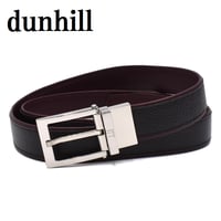 ダンヒル DUNHILL HPR260A42 ベルト BELT レザー ビジネス カジュアル 回転式 リバーシブル バックル メンズ ブラック ダークボルドー