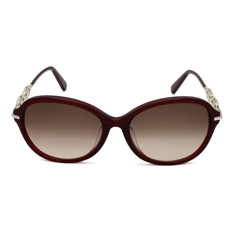 サルヴァトーレ フェラガモ Salvatore Ferragamo SF1048SLB 606 サングラス アジアンフィット メガネ 眼鏡 UVカット 紫外線カット レディース ブラウン ボルドー