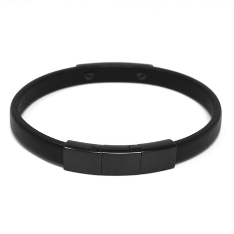 エンポリオ アルマーニ EMPORIO ARMANI EGS2412001 ブレスレット アクセサリー 腕輪 おしゃれ メンズ ブラック