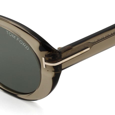 トムフォード TOM FORD TF1294K 47A 54 サングラス アジアンフィット メガネ 眼鏡 UVカット 紫外線カット メンズ レディース グレー クリアベージュ
