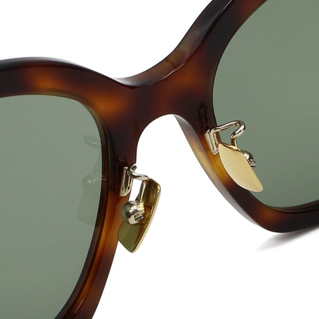 サンローラン SAINT LAURENT SLM119F BLAZE 002 サングラス ノーズパット UVカット 紫外線カット メンズ レディース グリーン ハバナ