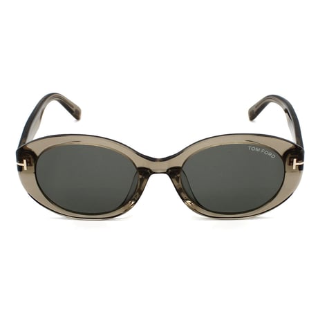 トムフォード TOM FORD TF1294K 47A 54 サングラス アジアンフィット メガネ 眼鏡 UVカット 紫外線カット メンズ レディース グレー クリアベージュ