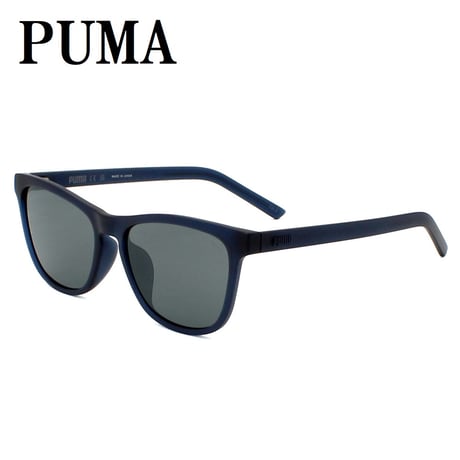 プーマ PUMA PU0501SA 003 サングラス アジアンフィット メガネ 眼鏡 UVカット 紫外線カット メンズ レディース グレー ブルー