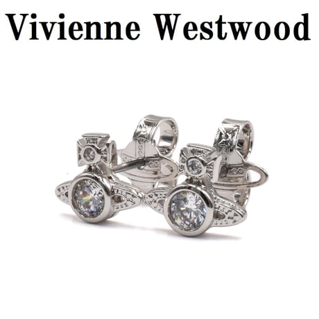 ヴィヴィアン ウエストウッド Vivienne Westwood 62010220 02P102 ピアス ロンドン オーブ スタッド 両耳用 アクセサリー おしゃれ レディース シルバー