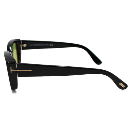【訳あり】トムフォード TOM FORD TF0492 01N 52 サングラス グローバルフィット メガネ 眼鏡 UVカット メンズ レディース グリーン ブラック