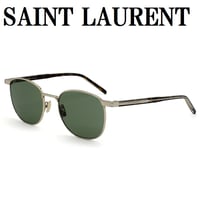 サンローラン SAINT LAUREN SL747 003 サングラス ノーズパット UVカット 紫外線カット メンズ レディース グリーン ゴールド