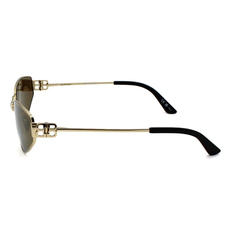 バレンシアガ BALENCIAGA BB0335S 003 サングラス ノーズパット UVカット 紫外線カット メンズ レディース ブロンズ ゴールド
