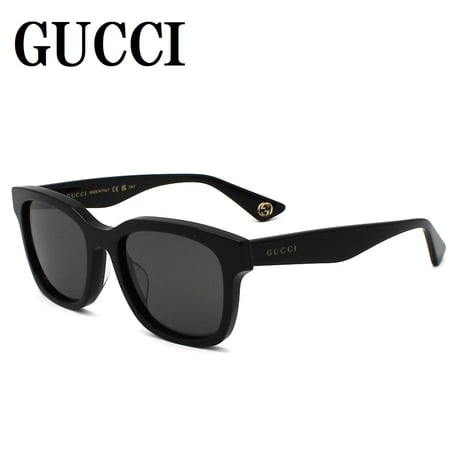 グッチ GUCCI GG1639SA 001 サングラス アジアンフィット 眼鏡 UVカット 紫外線カット メンズ レディース グレー ブラック