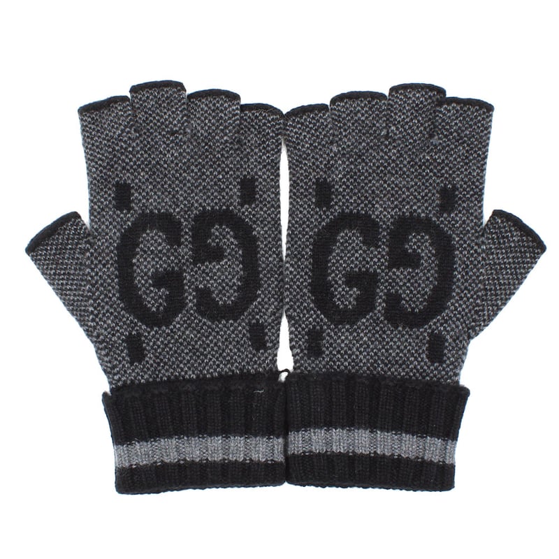 グッチ GUCCI 726586 4GABX 1360 M L 手袋 フィンガーレス グローブ