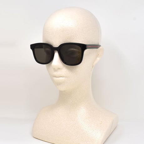 【訳あり】グッチ GUCCI GG0847SK 001 B サングラス アジアンフィット 眼鏡 UVカット メンズ レディース グレー ブラック