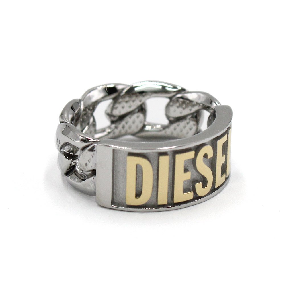 DIESEL ロゴリング ディーゼル DIESEL DX1420931 S M L XL リング 指輪 ロゴ