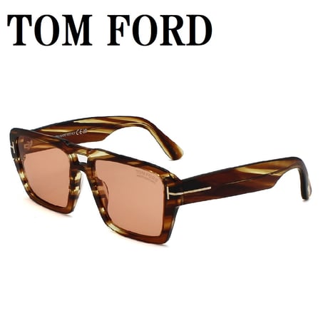 トムフォード TOM FORD TF1153 55E 56 サングラス グローバルフィット メガネ 眼鏡 UVカット 紫外線カット メンズ レディース 偏光レンズ コーラル ハバナ