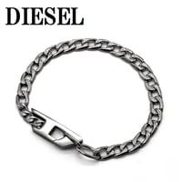 ディーゼル DIESEL DX1496040 ブレスレット アクセサリー チェーン ブレス 腕輪 おしゃれ メンズ シルバー