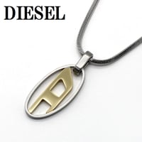 ディーゼル DIESEL DX1421931 ネックレス ペンダント アクセサリー おしゃれ メンズ シルバー ゴールド