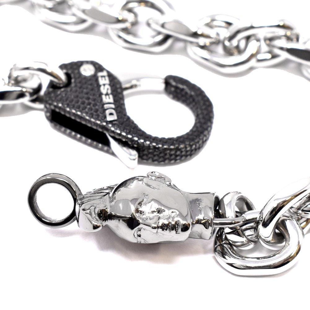 DIESEL ディーゼル ブレスレット　おまけ付 セール 5%OFF】DIESEL ブレスレット DX1436040 オーバルD