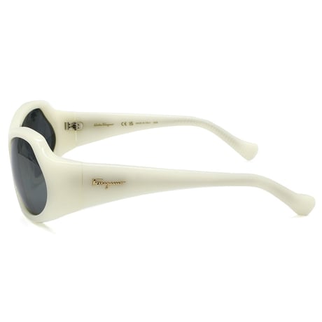 サルヴァトーレ フェラガモ Salvatore Ferragamo SF1078S 102 サングラス グローバルフィット メガネ 眼鏡 UVカット 紫外線カット レディース ミラー グレー ホワイト