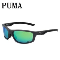 プーマ PUMA PU0480S 003 サングラス グローバルフィット メガネ 眼鏡 UVカット 紫外線カット メンズ レディース ミラー グリーン グレー
