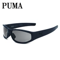 プーマ PUMA PU0483S 005 サングラス グローバルフィット メガネ 眼鏡 UVカット 紫外線カット メンズ レディース 偏光 グレー ブルー