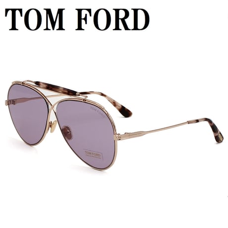 トムフォード TOM FORD TF0818 28Z 60 サングラス ノーズパット メガネ 眼鏡 UVカット 紫外線カット メンズ レディース パープル ローズゴールド