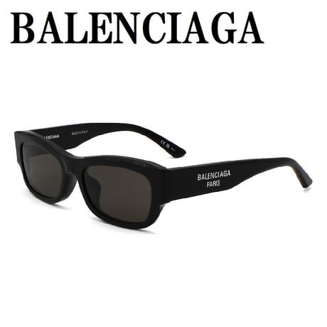 バレンシアガ BALENCIAGA BB0390SK 001 サングラス アジアンフィット UVカット 紫外線カット メンズ レディース グレー ブラック