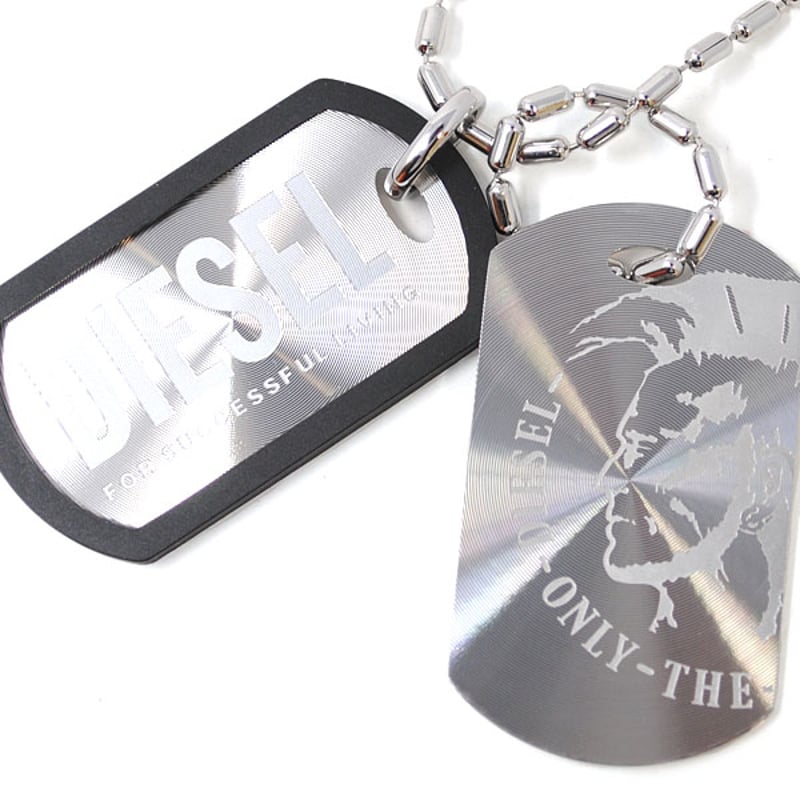 ディーゼル DIESEL DX0011040 ネックレス ドッグタグ プレート ディーゼル DIESEL DX0011040 ネックレス ドッグタグ プレート