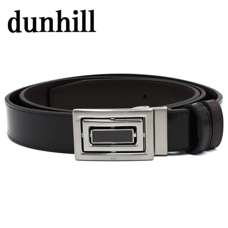 ダンヒル DUNHILL BPN125A42 ベルト BELT レザー ビジネス カジュアル リバーシブル メンズ ブラック ダークブラウン